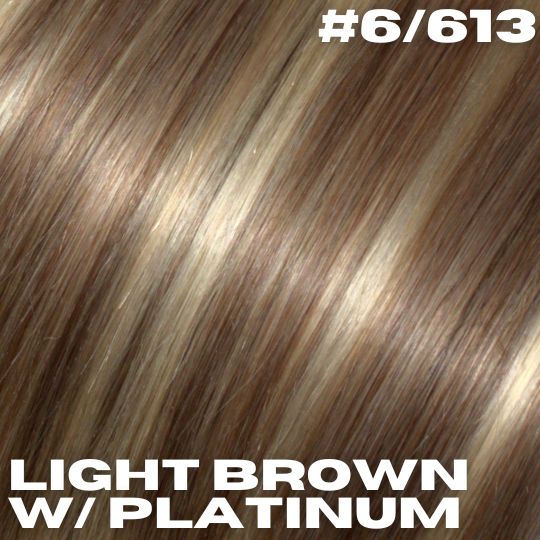 100% Remy Human Hair Seamless Clip-In Extensions 22inches- 130g