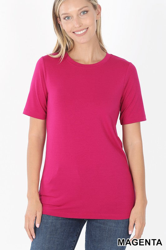 Short Sleeve Basic Tee