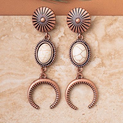 Layers of Western Earrings- 2 Colors