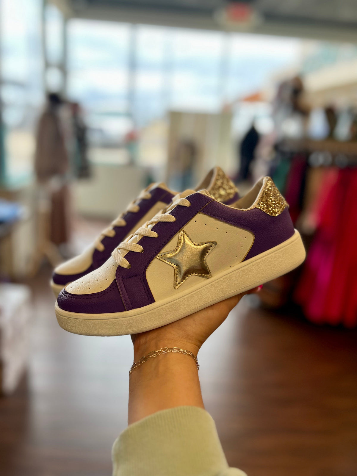 Miel Purple Sneakers*