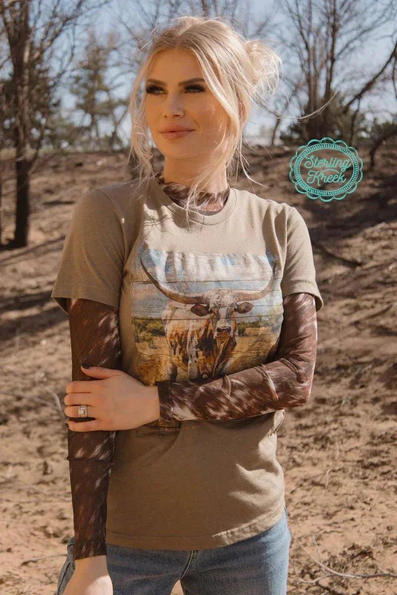 PLUS Sterling Kreek Barnwood Boss Short Sleeve Tee