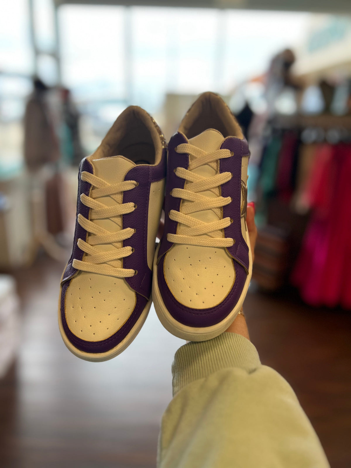Miel Purple Sneakers*