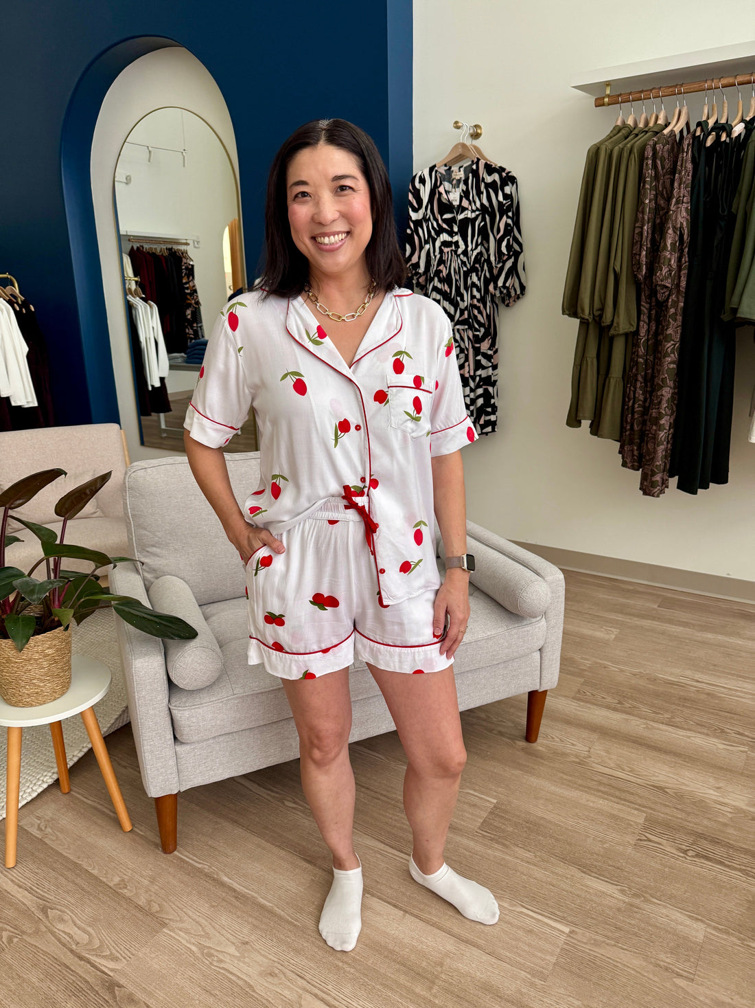 Pajama Shorts Set