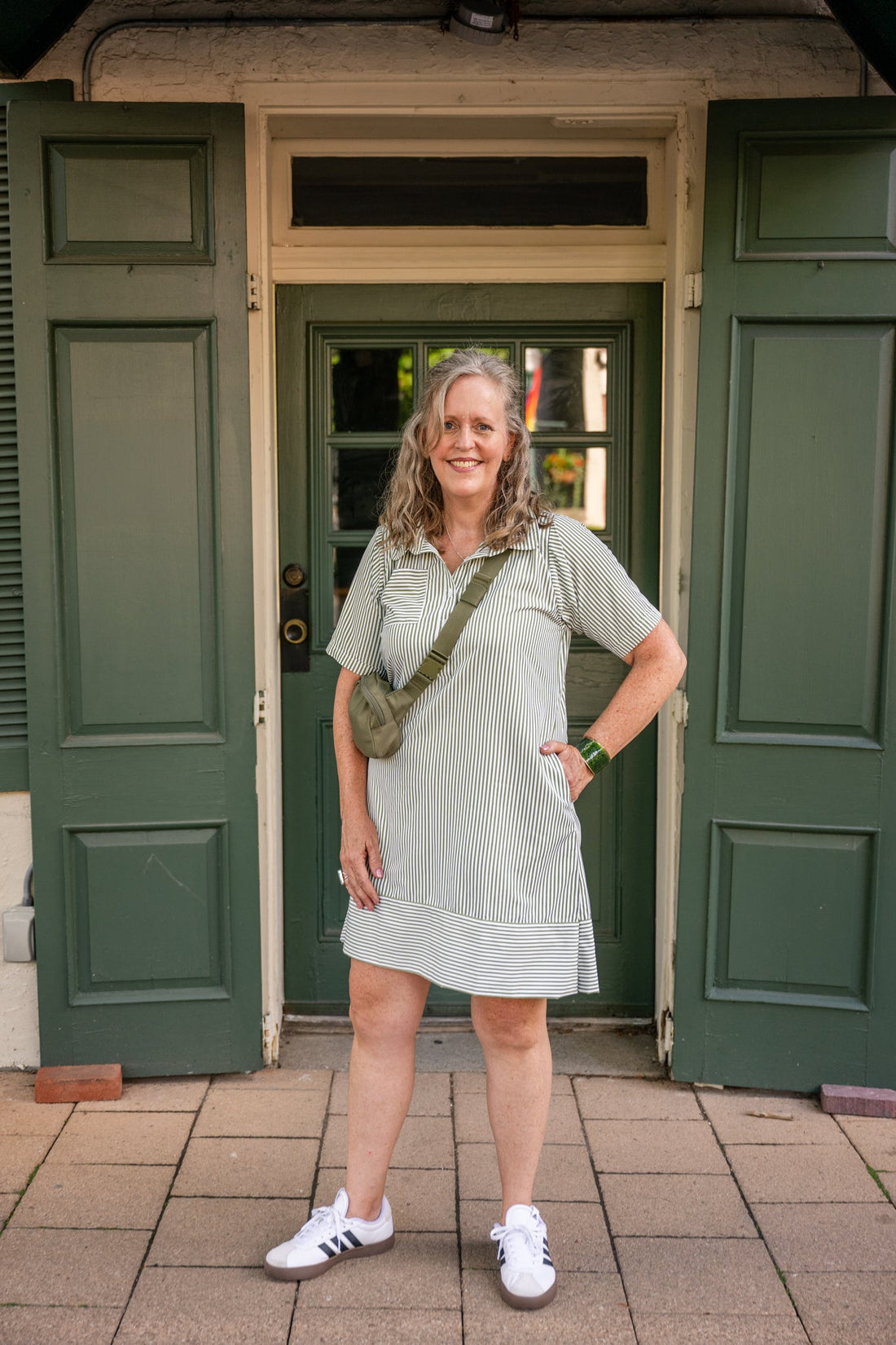 Short Sleeve Mini Shirt Dress