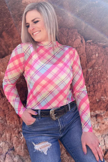 April Showers Mesh Top*