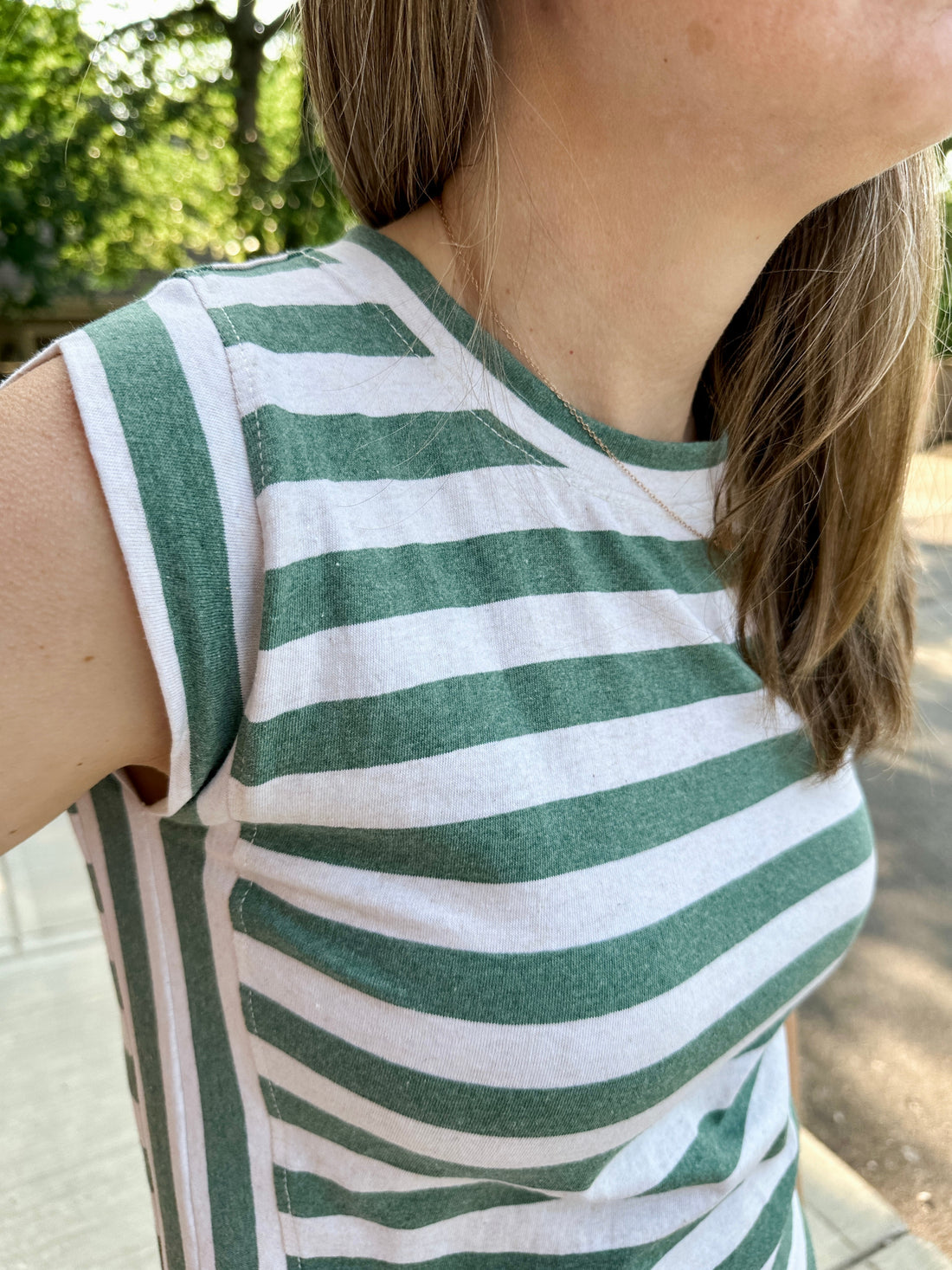 Striped Knit Dress