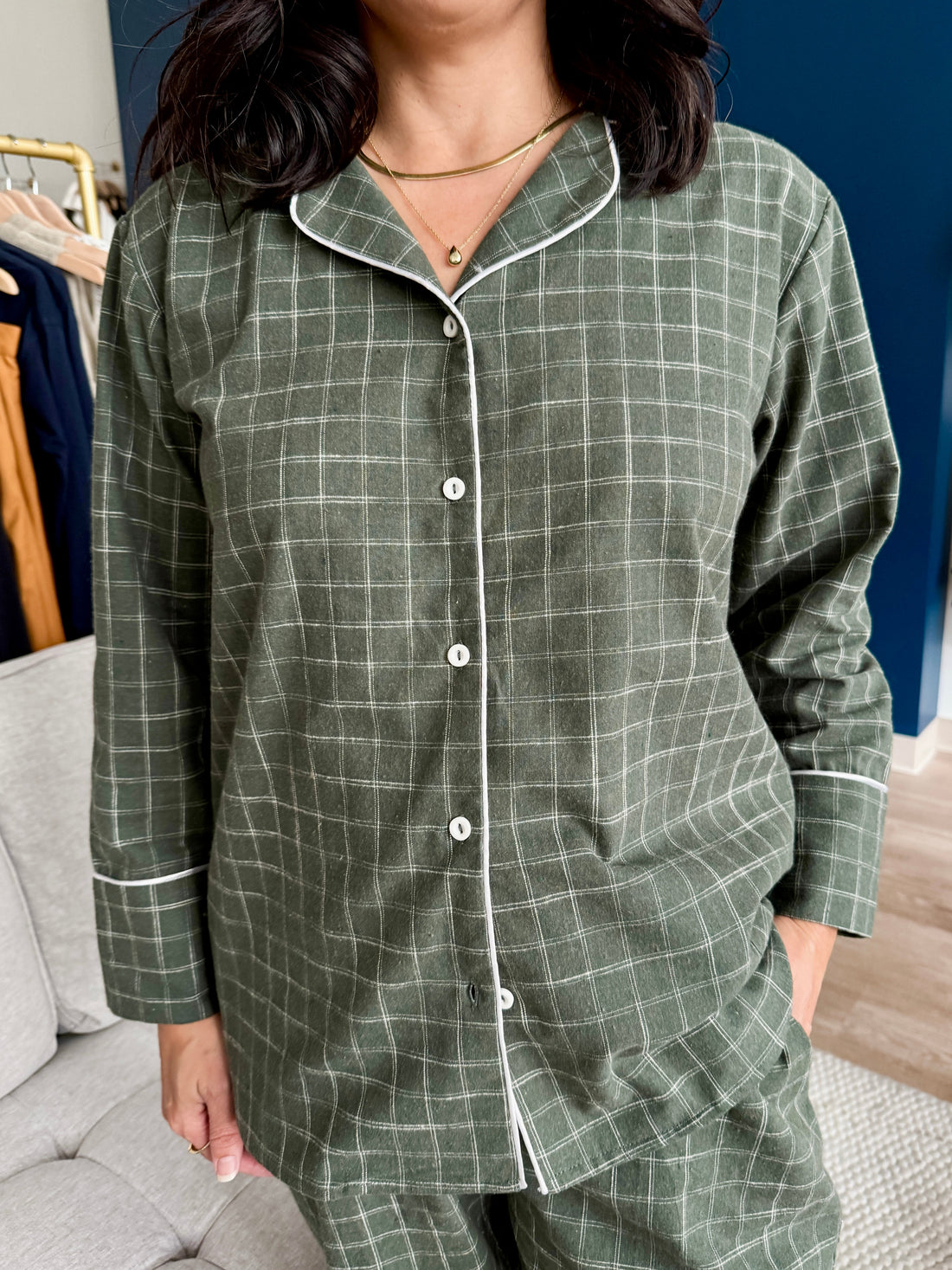 Flannel Pajama Set