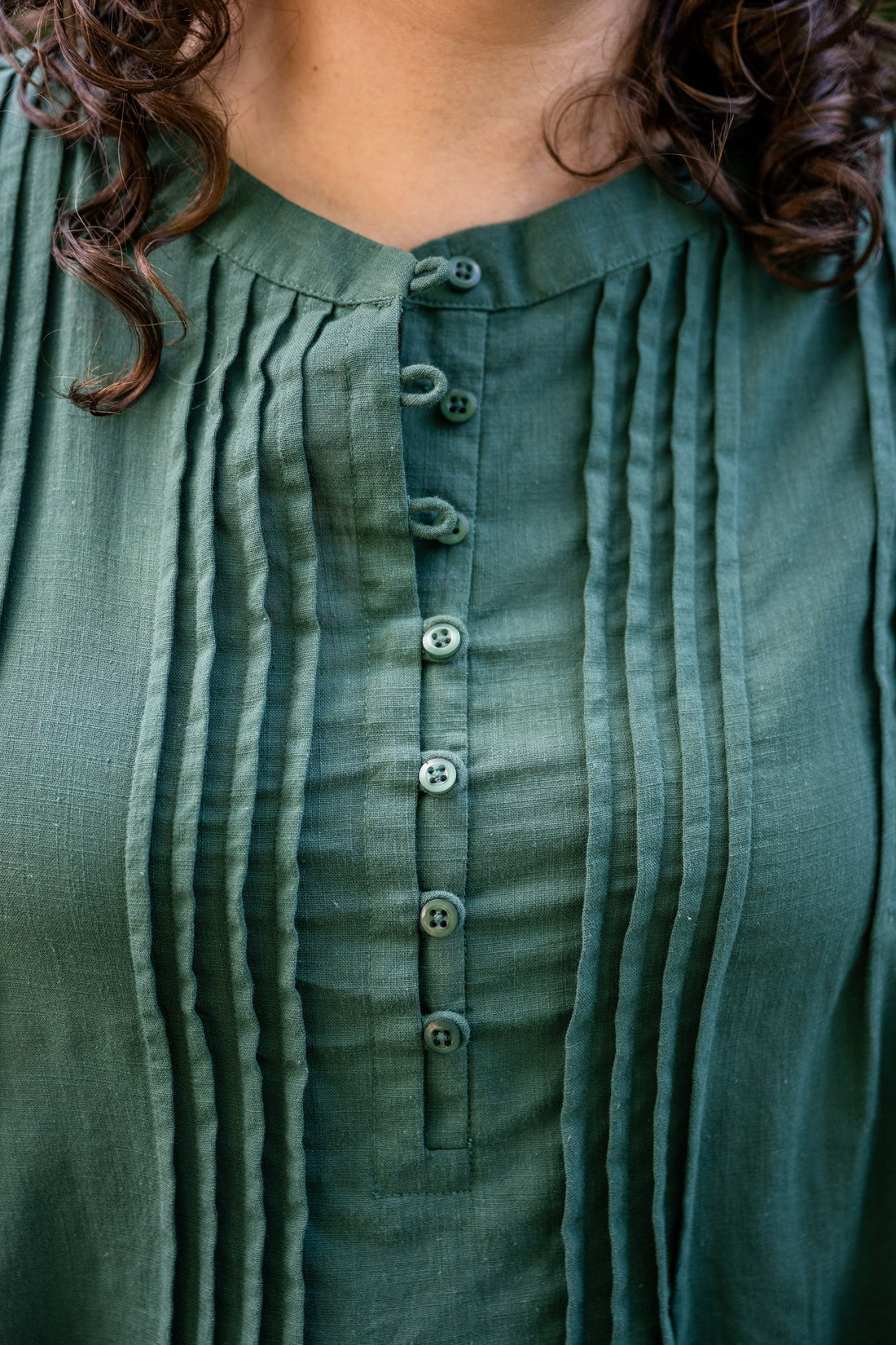 Sleeveless Pleated Dress