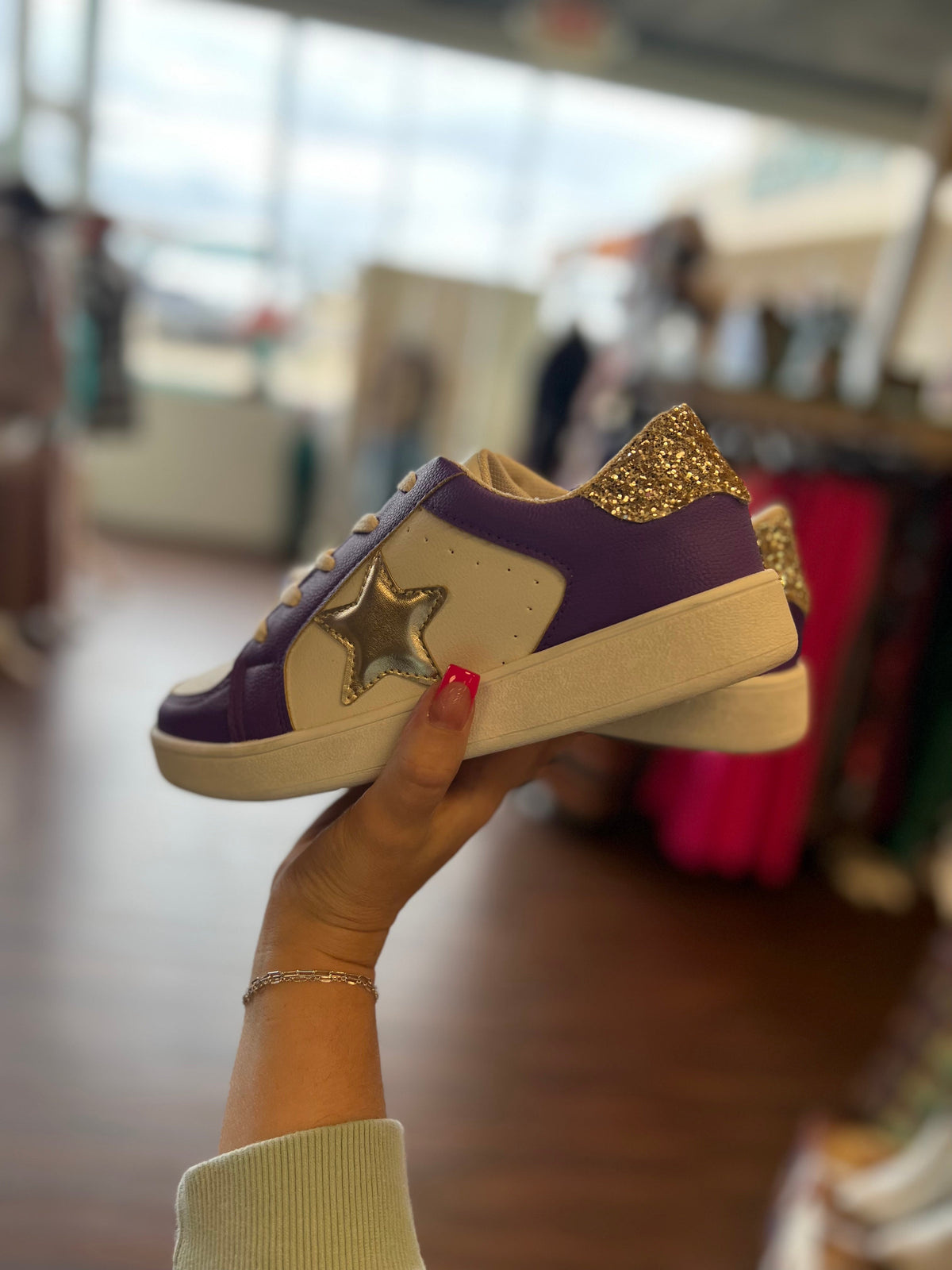 Miel Purple Sneakers*