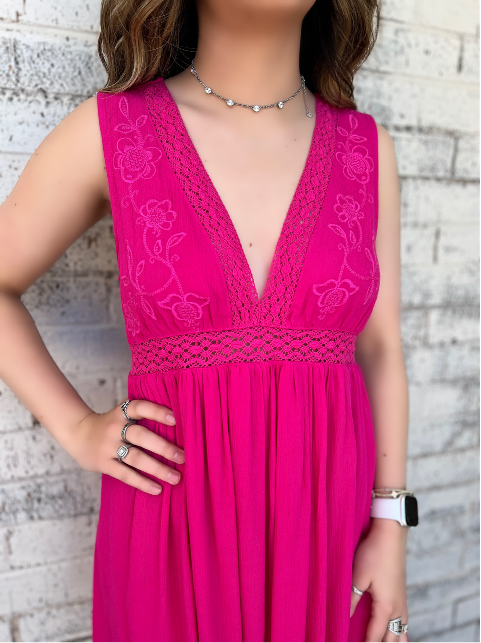 Elegantly Pink Dress*