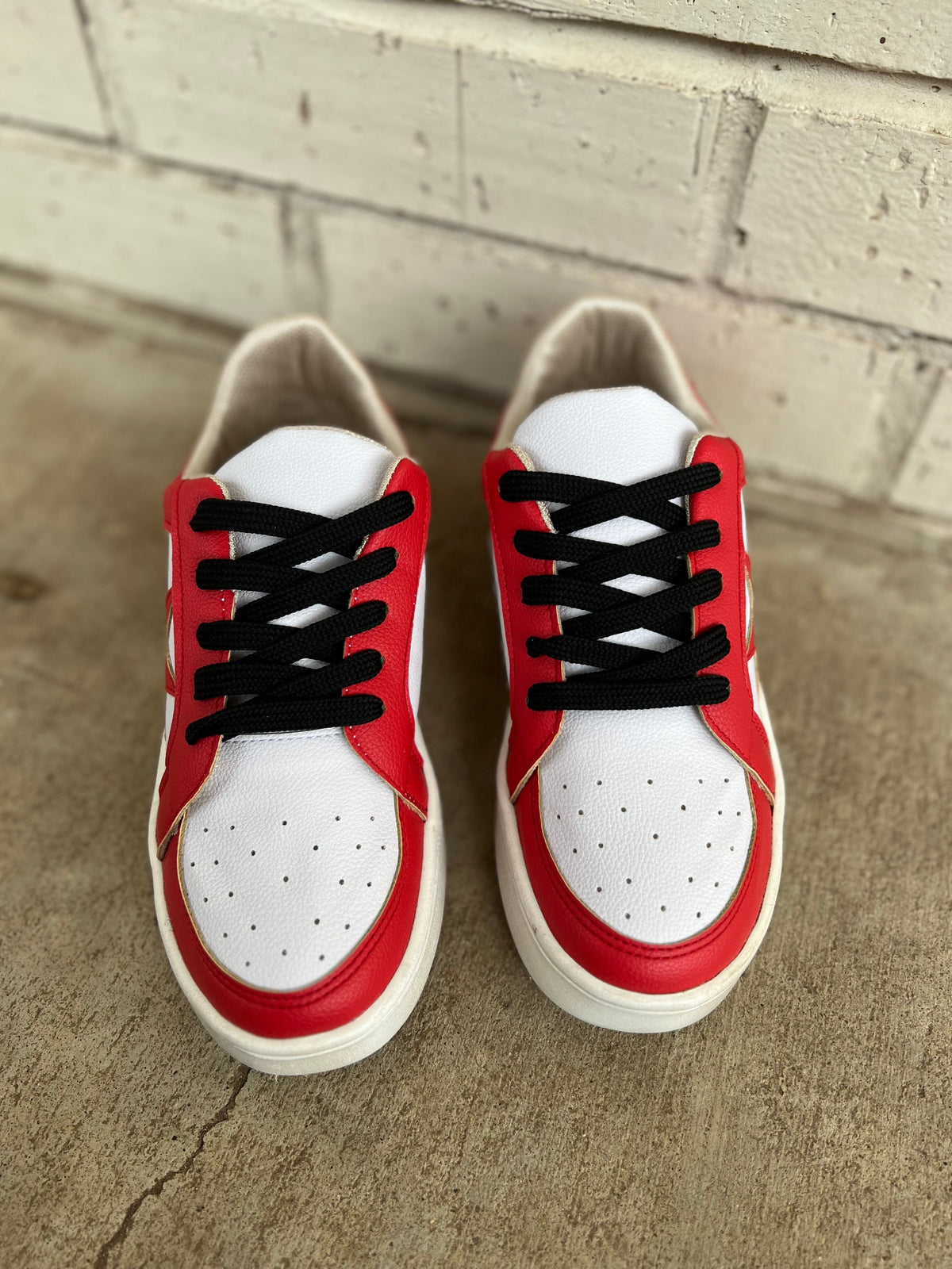 Red & Black Game Day Sneakers