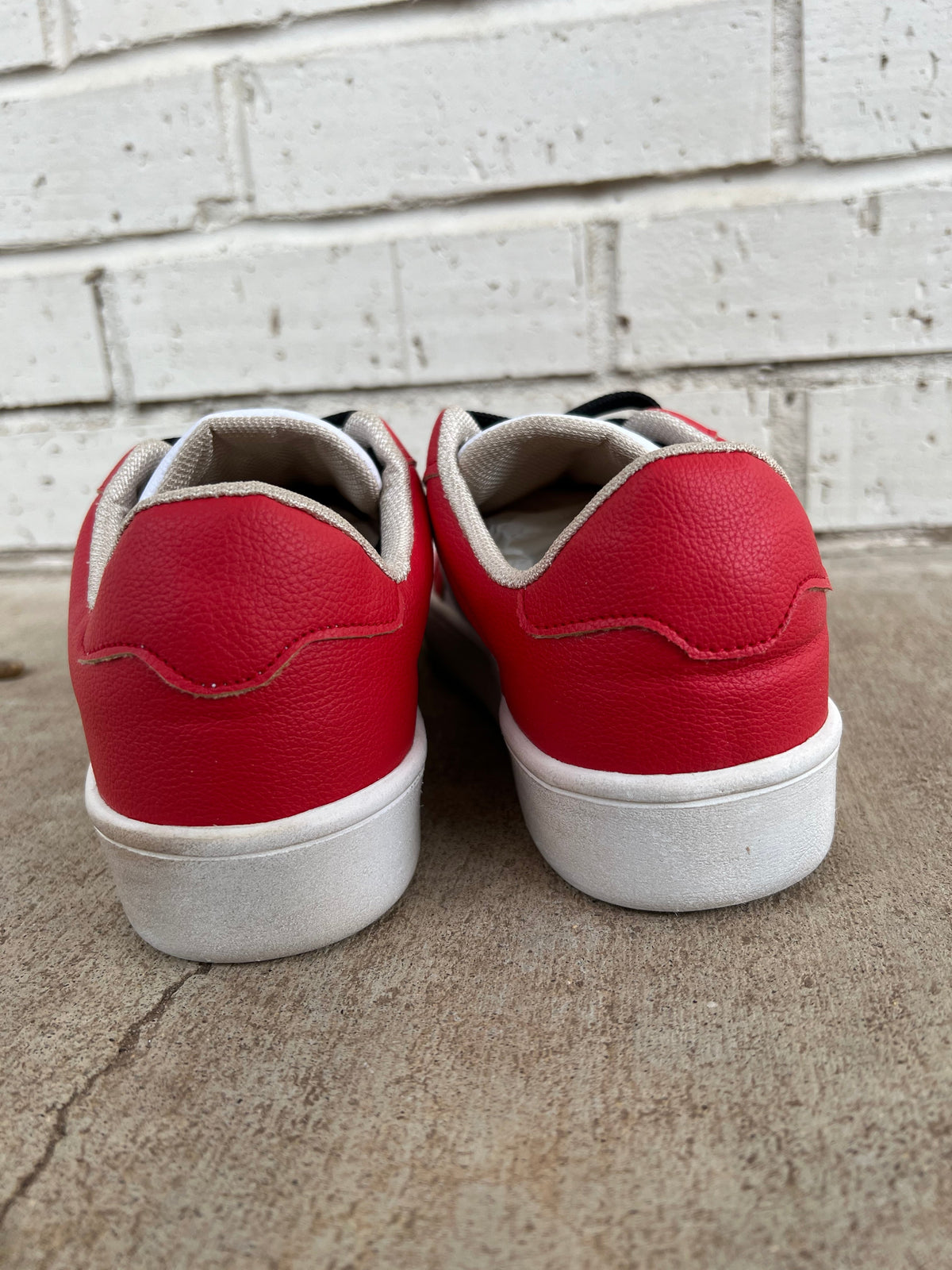 Red & Black Game Day Sneakers