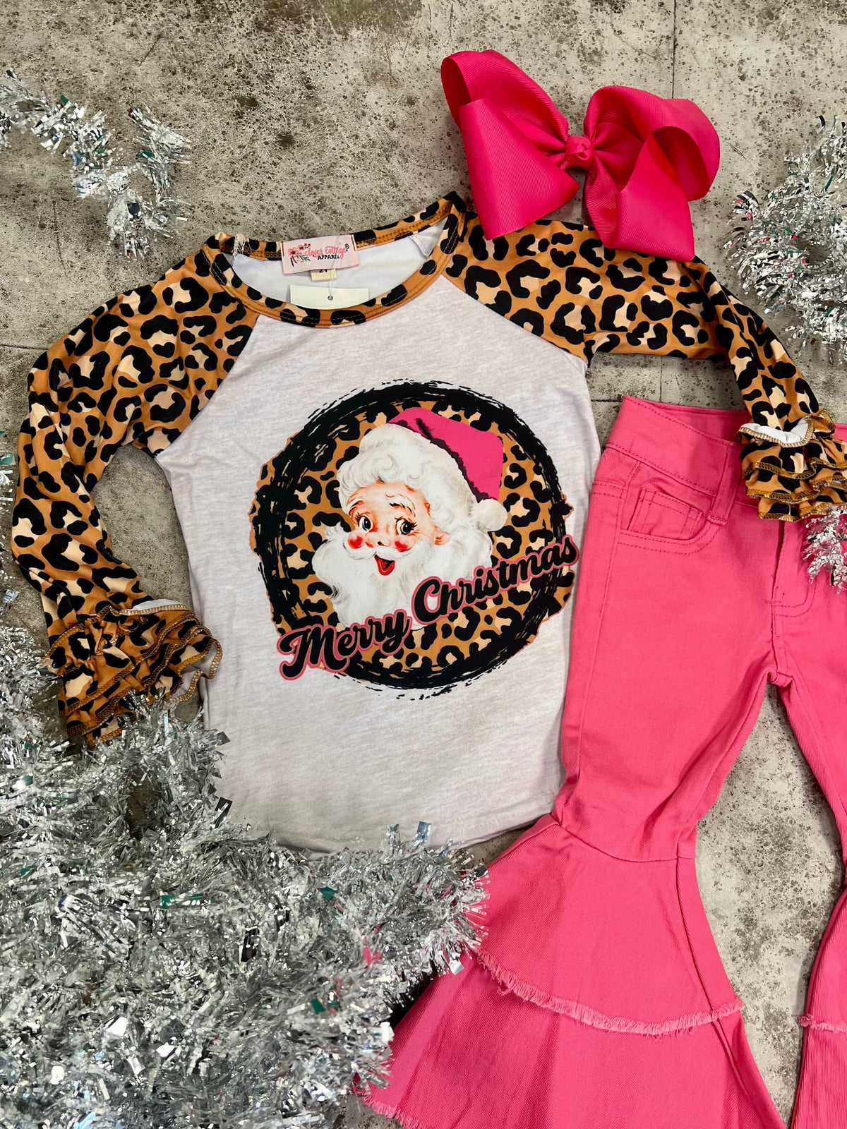 KIDS Wild Santa Top*