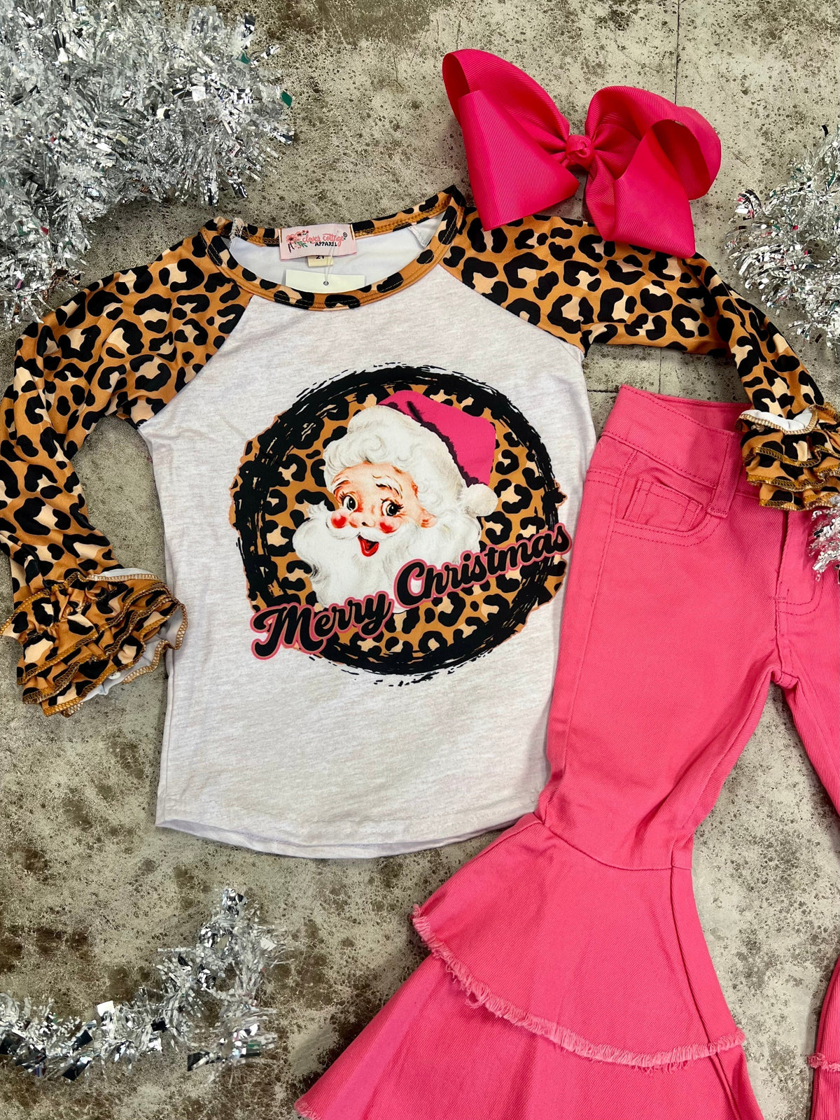KIDS Wild Santa Top*