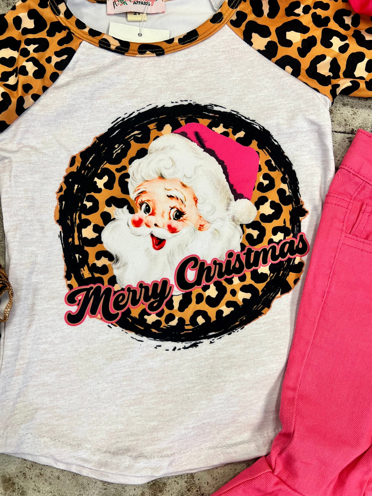 KIDS Wild Santa Top*