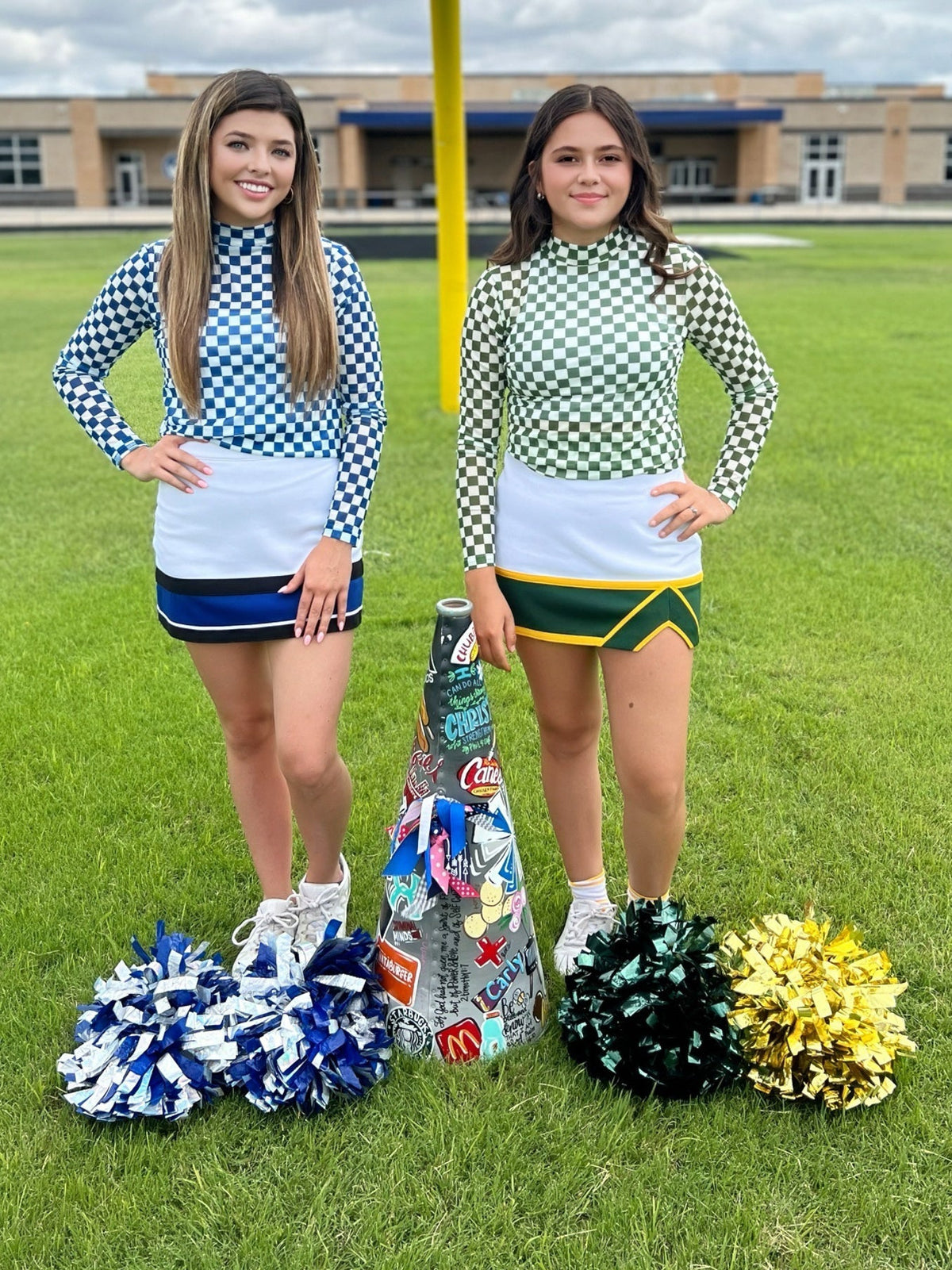 Sterling Kreek Pep Rally Green Mesh Top