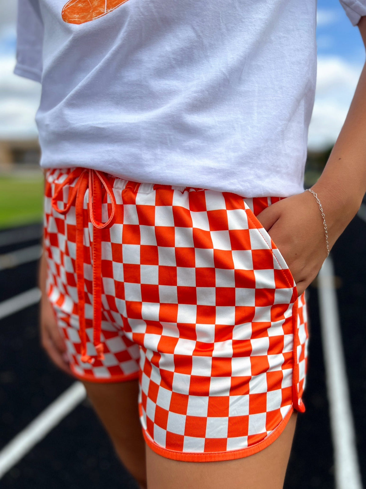 Sterling Kreek Orange Pep Rally Shorts