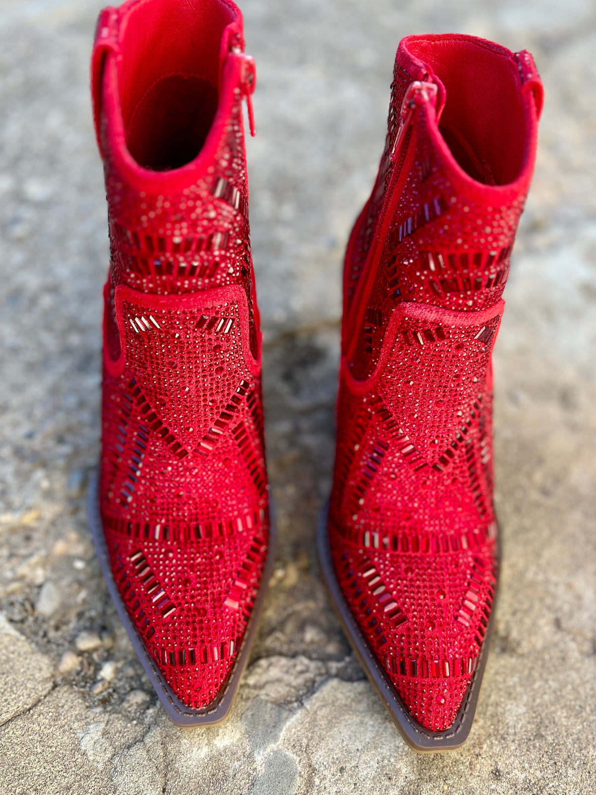 Red Maze of Life Boots*
