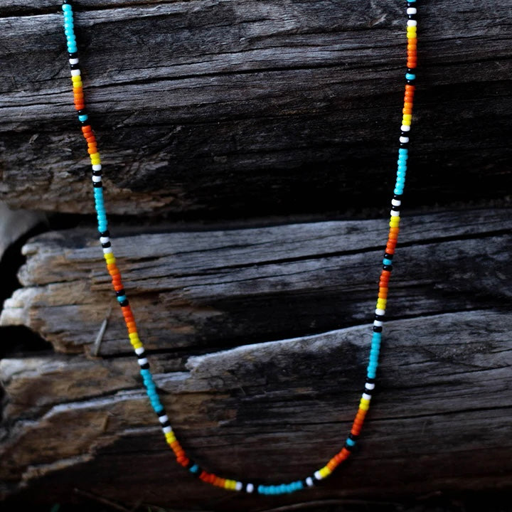 Sahara Seed Bead Necklace