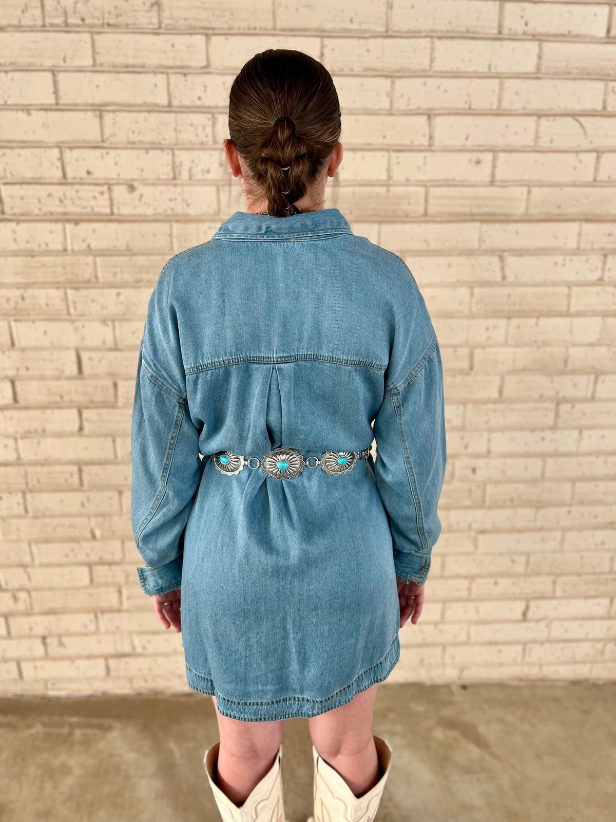 Rodeo Time Denim Dress
