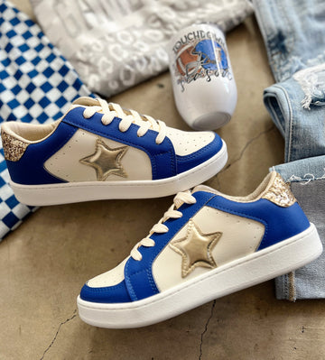Blue Game Day Sneakers*