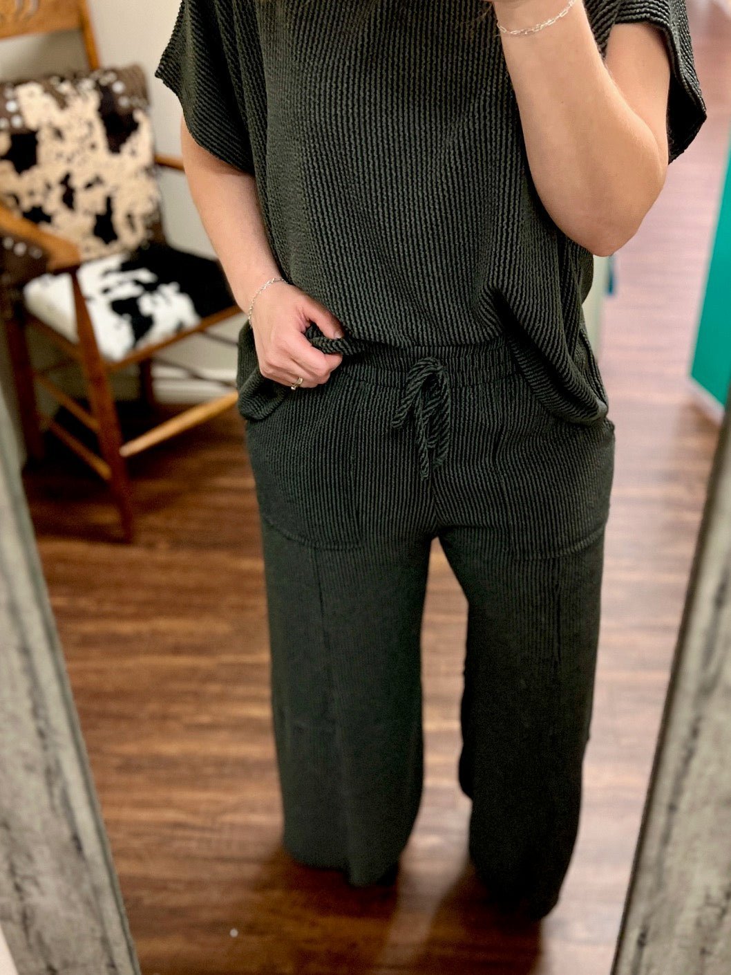 PLUS Charcoal Kick Back Lounger Pants
