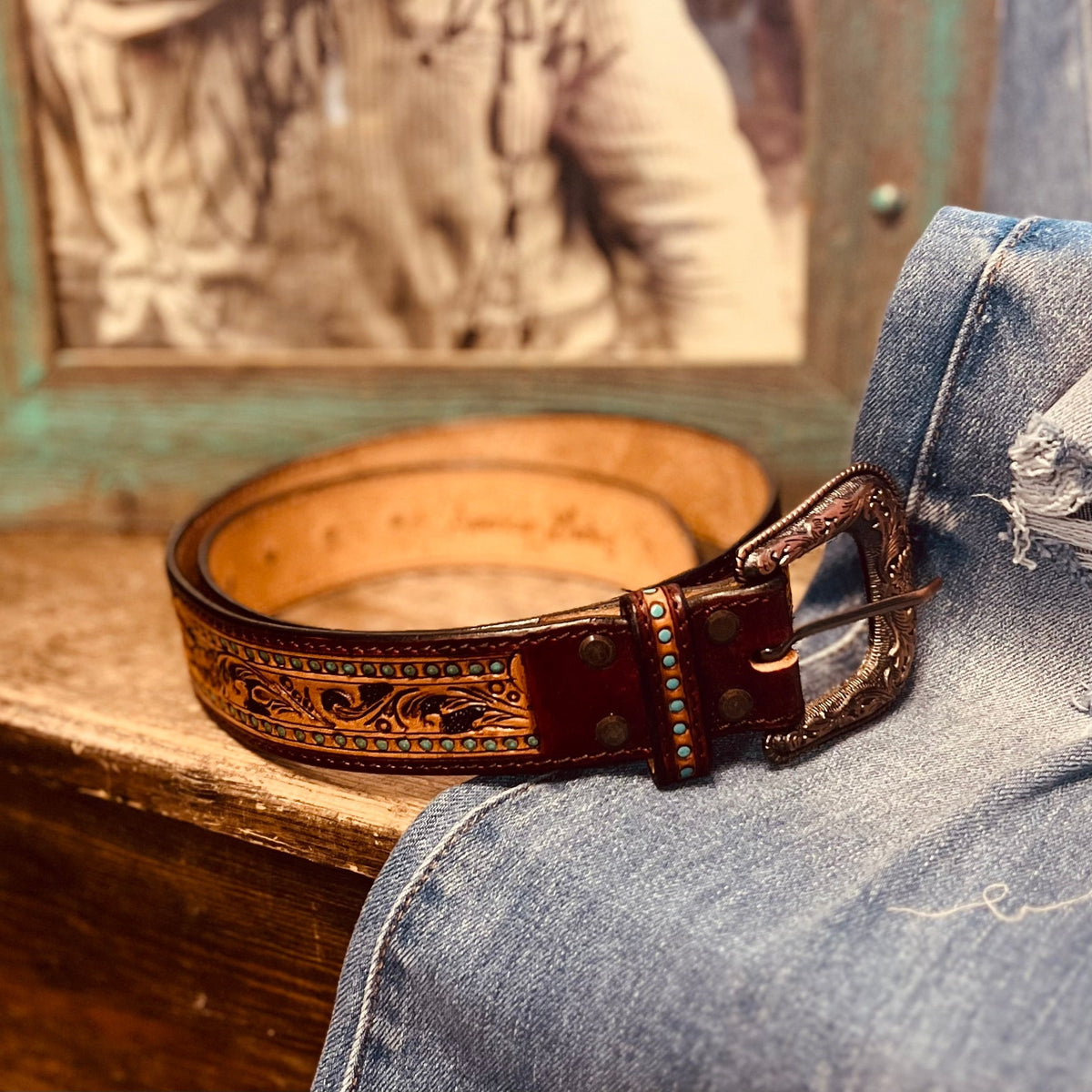 Rich Darling Tooled Belt