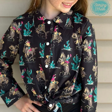 KIDS Western Grit Top