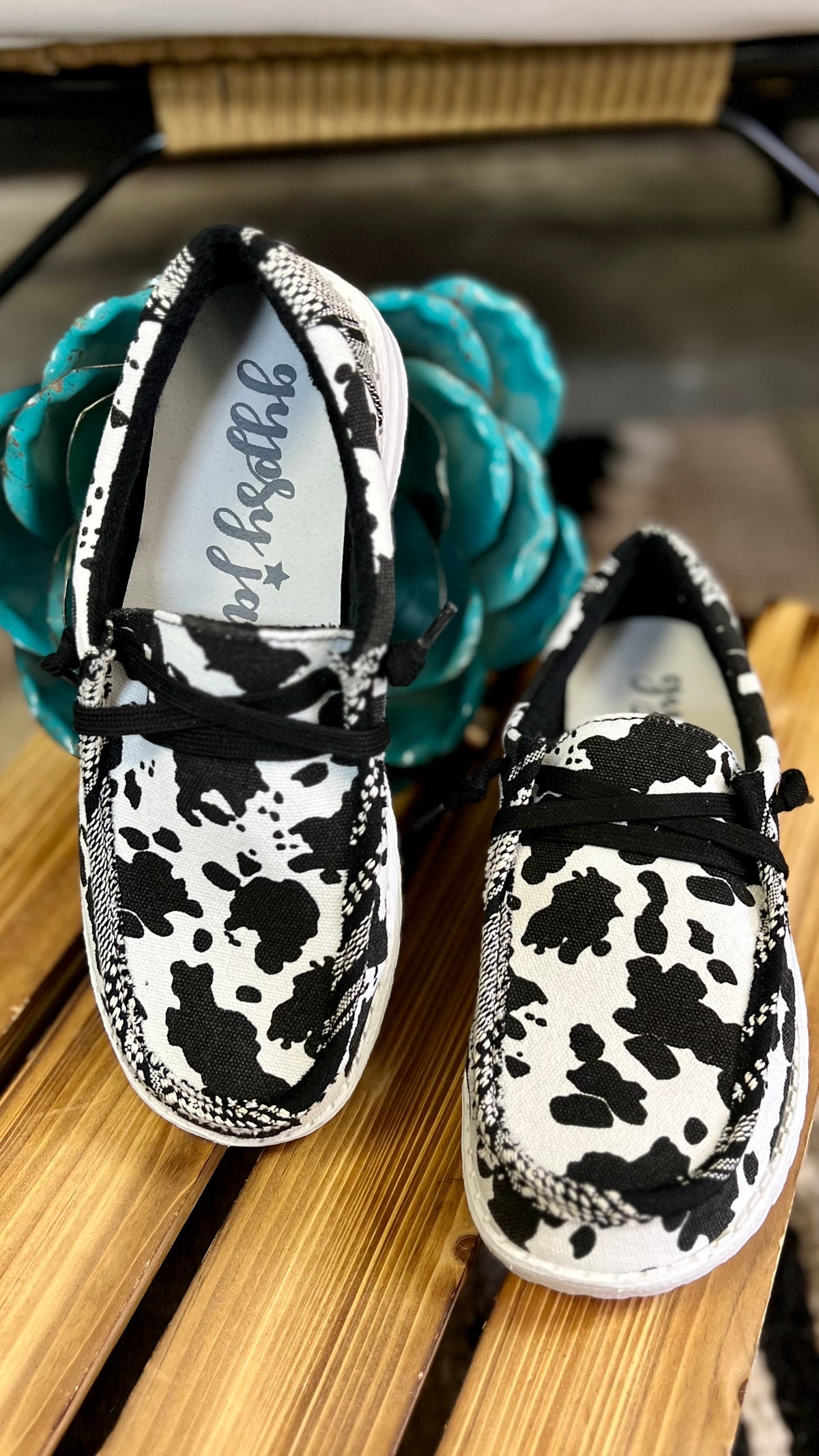 Cow in a Meadow Loafers*