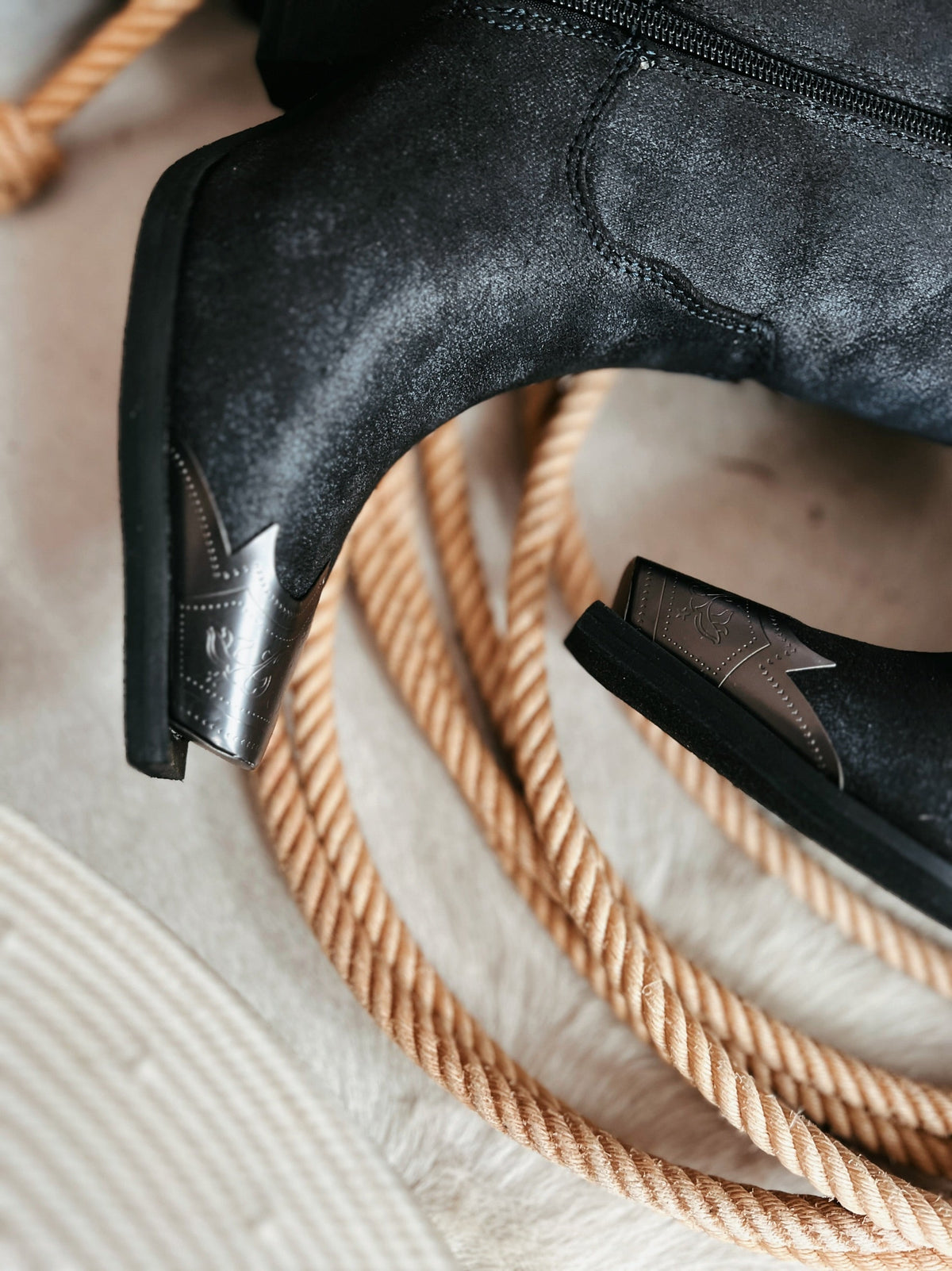 Jimi Black Booties