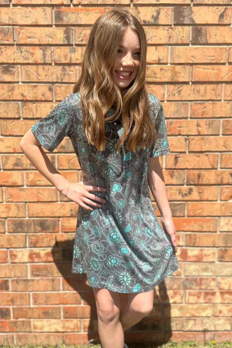 KIDS Sterling Kreek Navajo Country Dress
