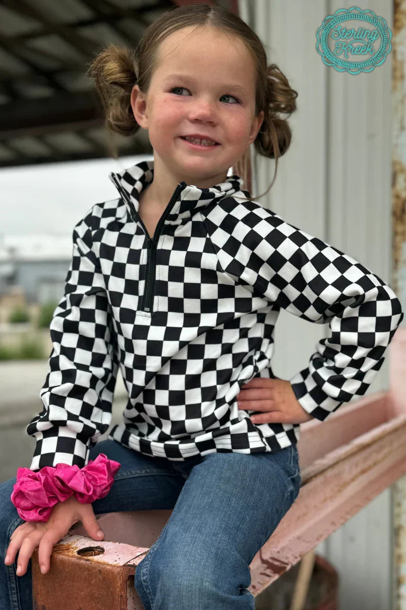 KIDS Sterling Kreek Round the Track Pullover