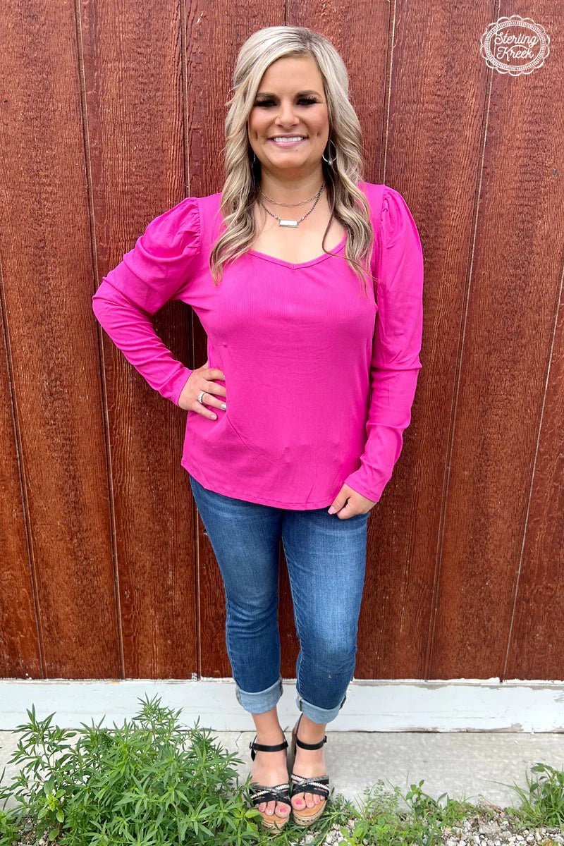 Something Classy Pink Top