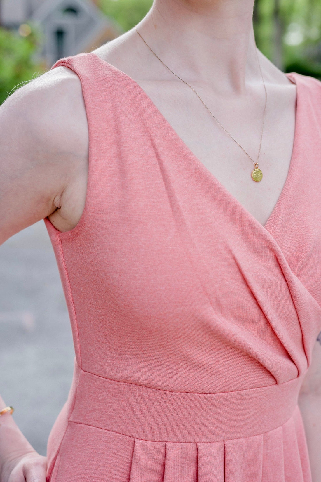 Cross-Front Dress