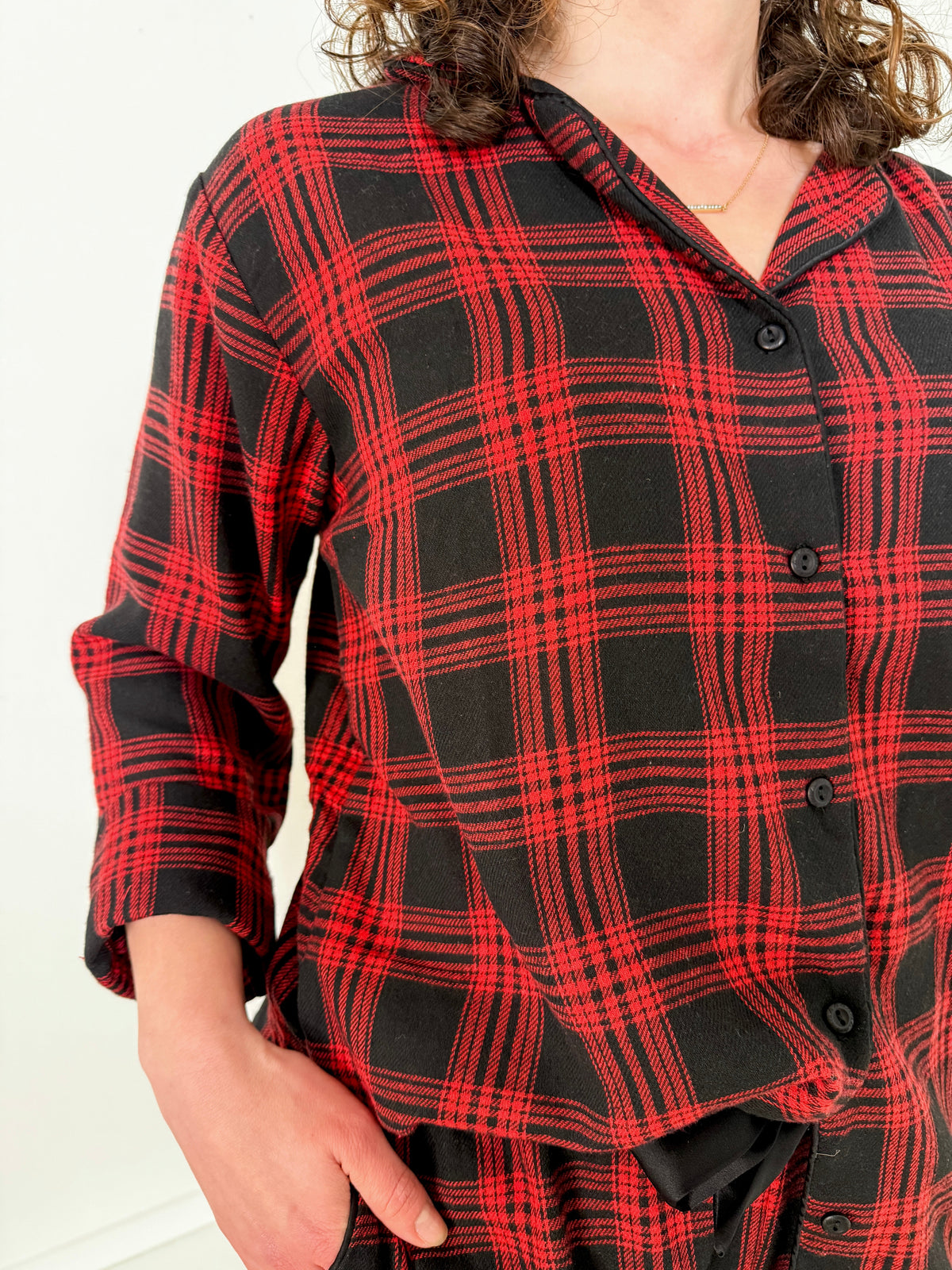 Flannel Pajama Set