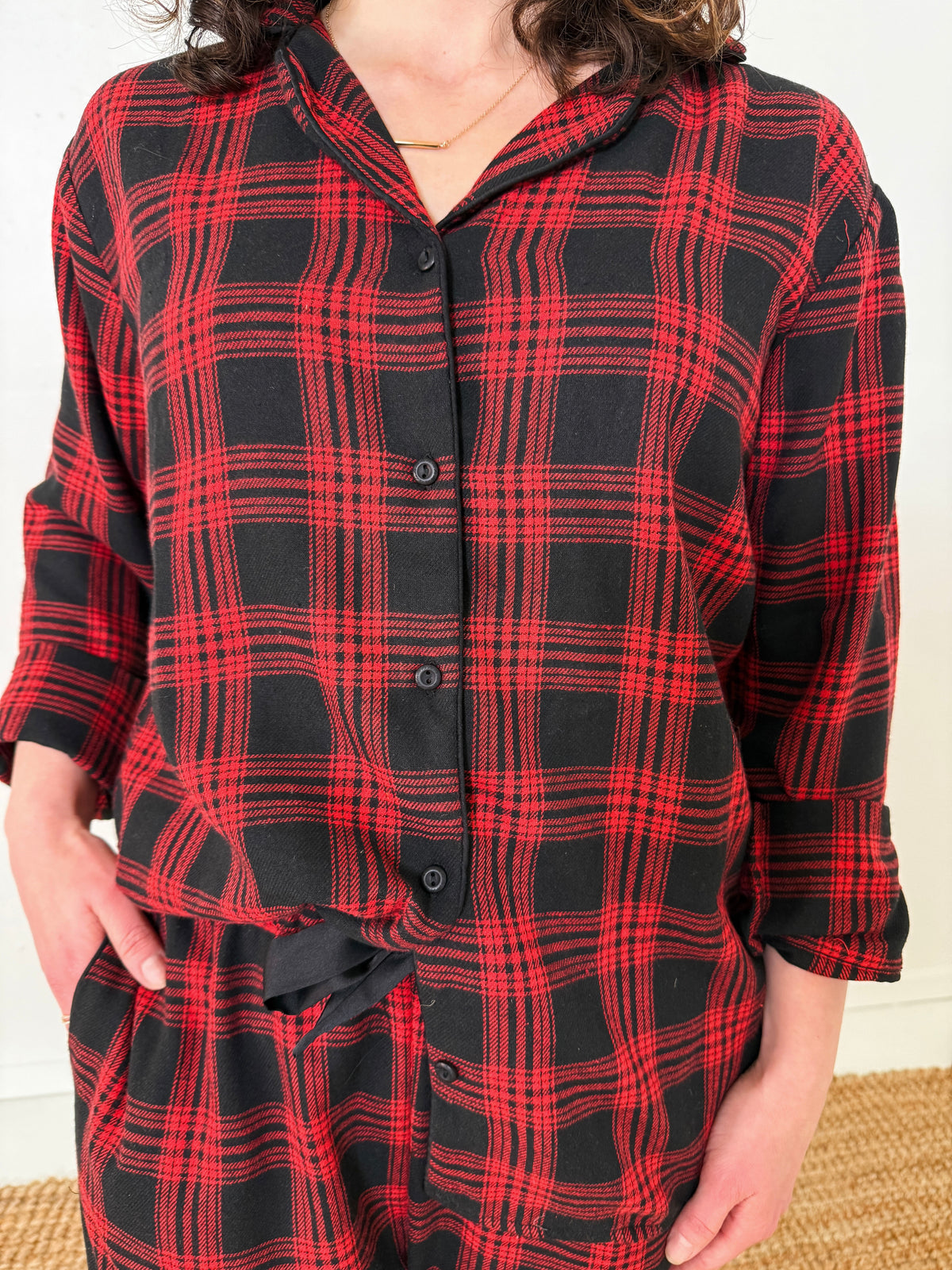 Flannel Pajama Set
