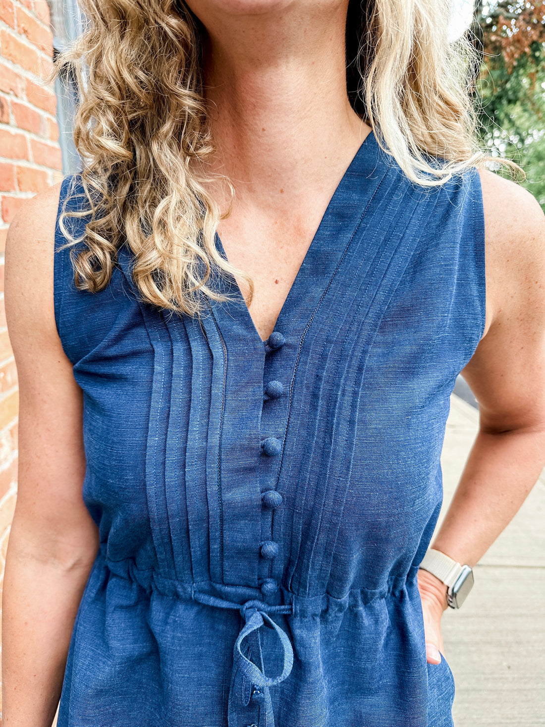 Piper Double V-Neck Dress