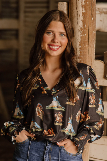 Sterling Kreek Wild Frontier Top