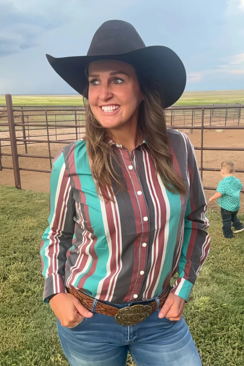 Sterling Kreek Oh My Darling Button Up