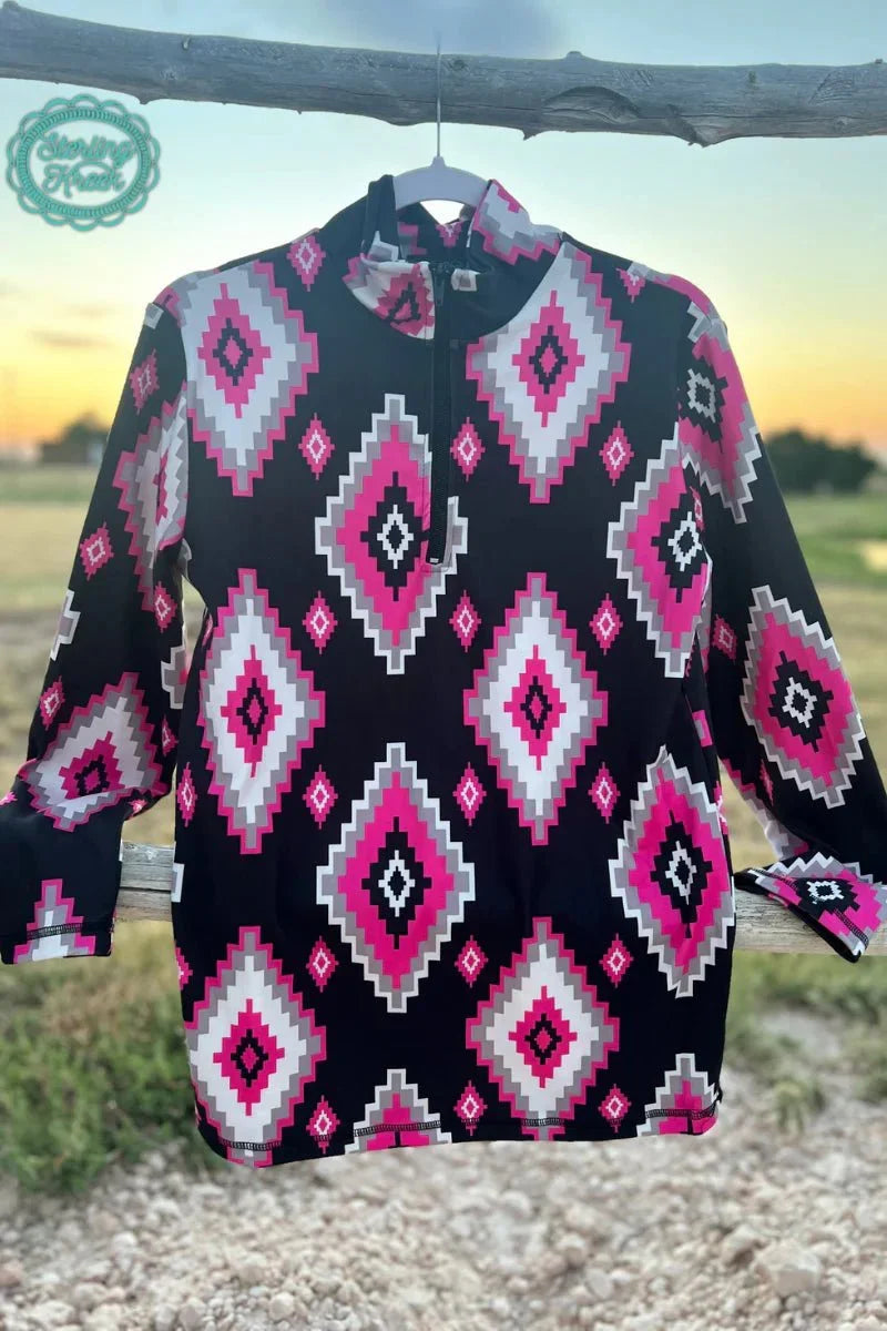Sterling Kreek Pretty In Pink Pullover