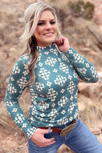 Sterling Kreek Cyan Canyon Top