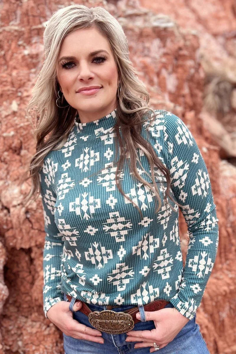 Sterling Kreek Cyan Canyon Top