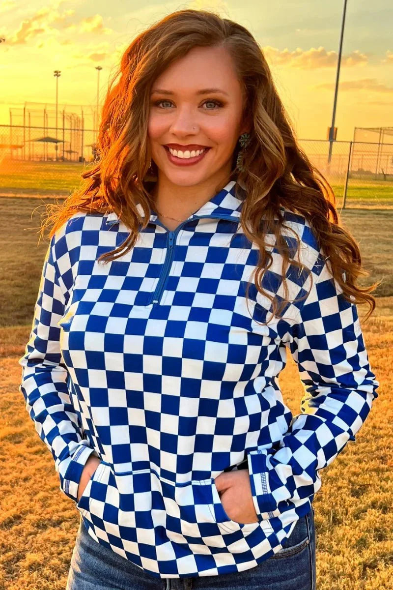 Sterling Kreek Blue Pep Rally Pullover