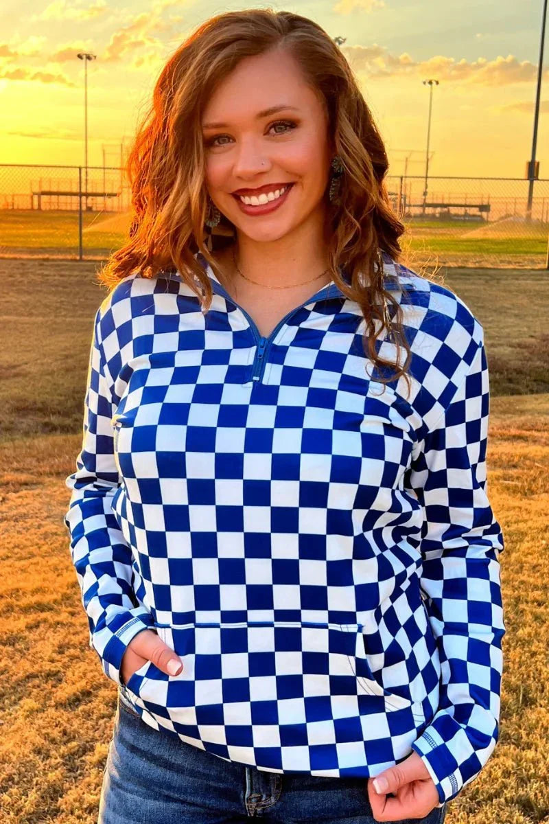 Sterling Kreek Blue Pep Rally Pullover