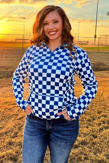Sterling Kreek Blue Pep Rally Pullover