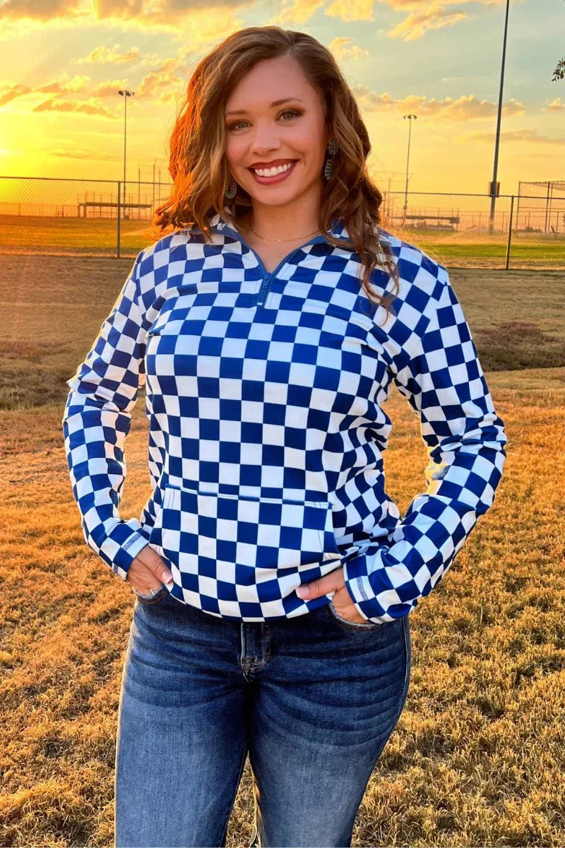Sterling Kreek Blue Pep Rally Pullover