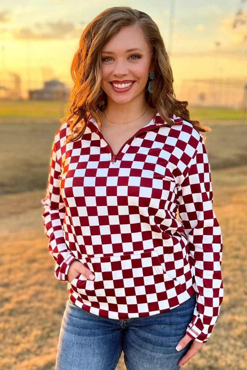 Sterling Kreek Maroon Pep Rally Pullover