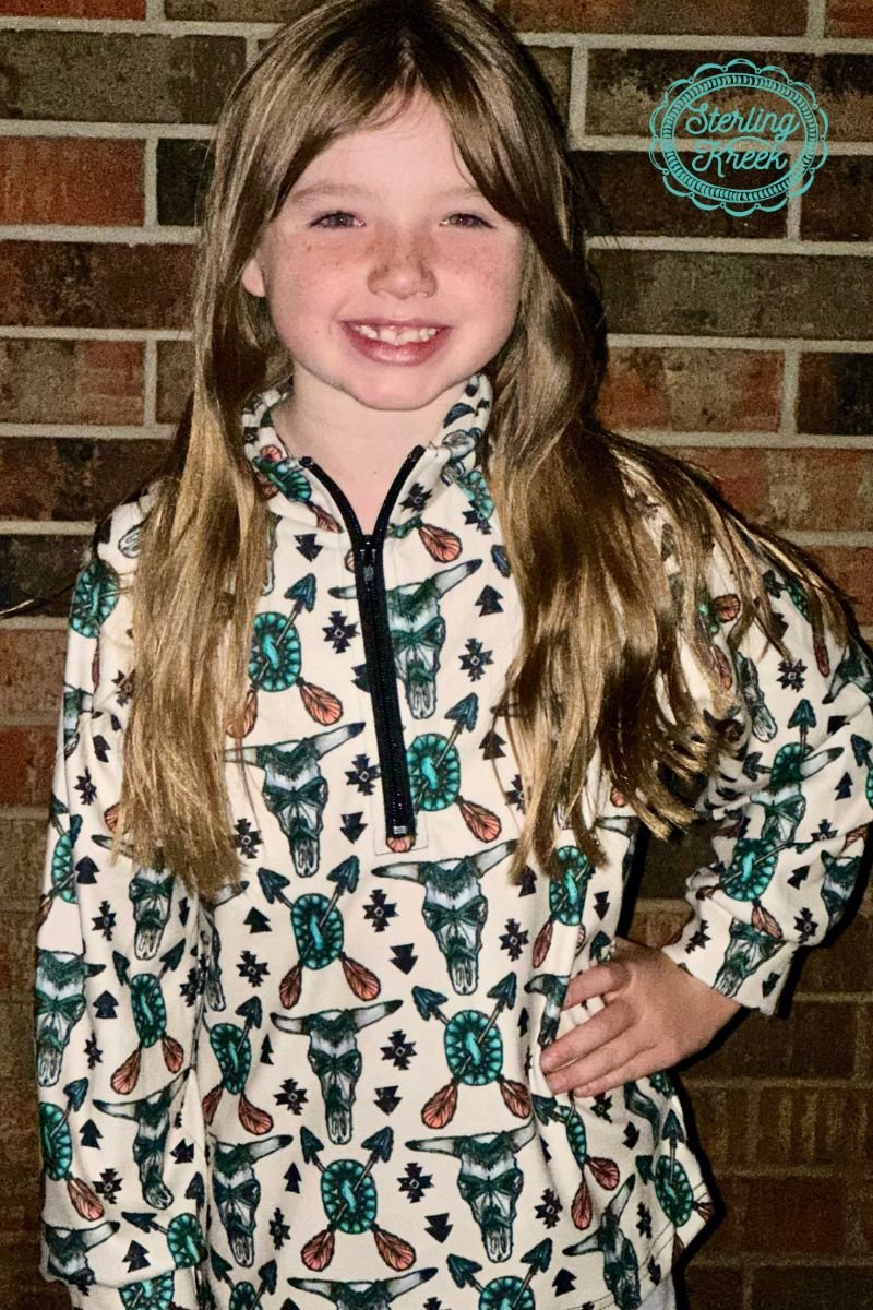 KIDS Eastern Tribal Pullover