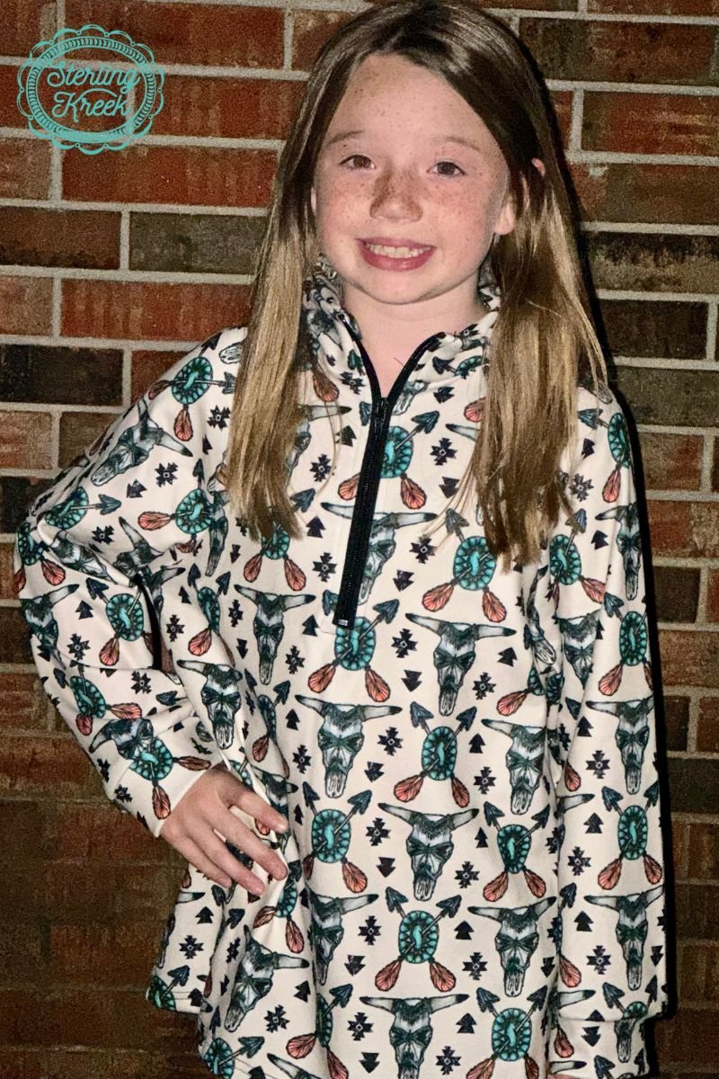 KIDS Eastern Tribal Pullover