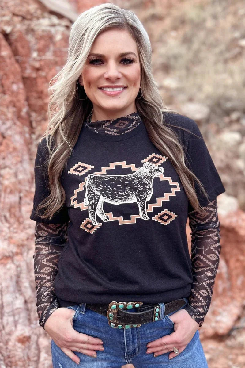 Sterling Kreek Show Me Your Steer Tee